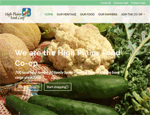 Tablet Screenshot of highplainsfood.org